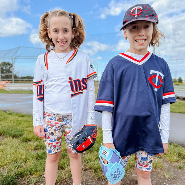 Bluey Baseball Bikers