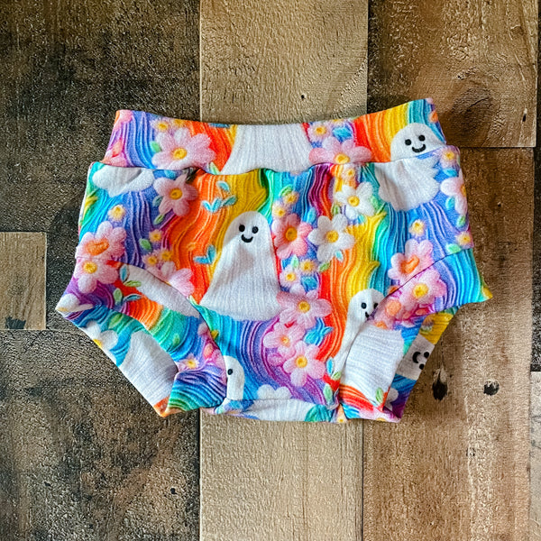 Rainbow Ghost Bummies