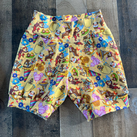 Chipmunk Snacks Baby & toddler shorts