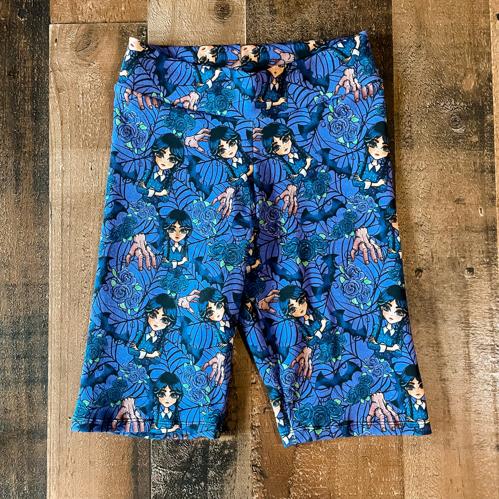 Batty Wednesday Biker Shorts