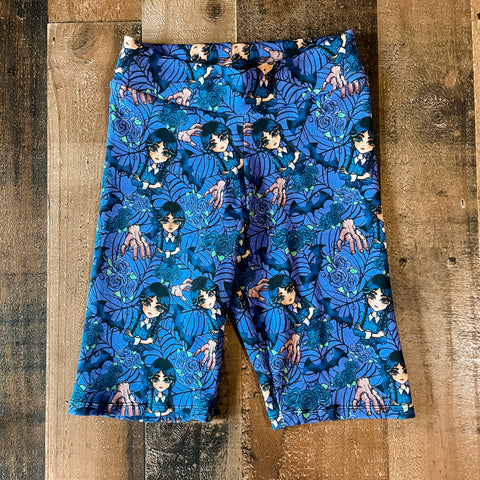 Batty Wednesday Biker Shorts
