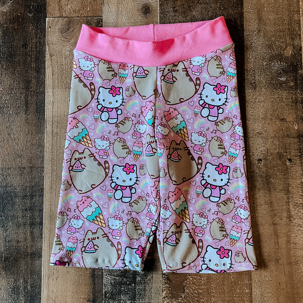 Pusheen & HK Biker Shorts