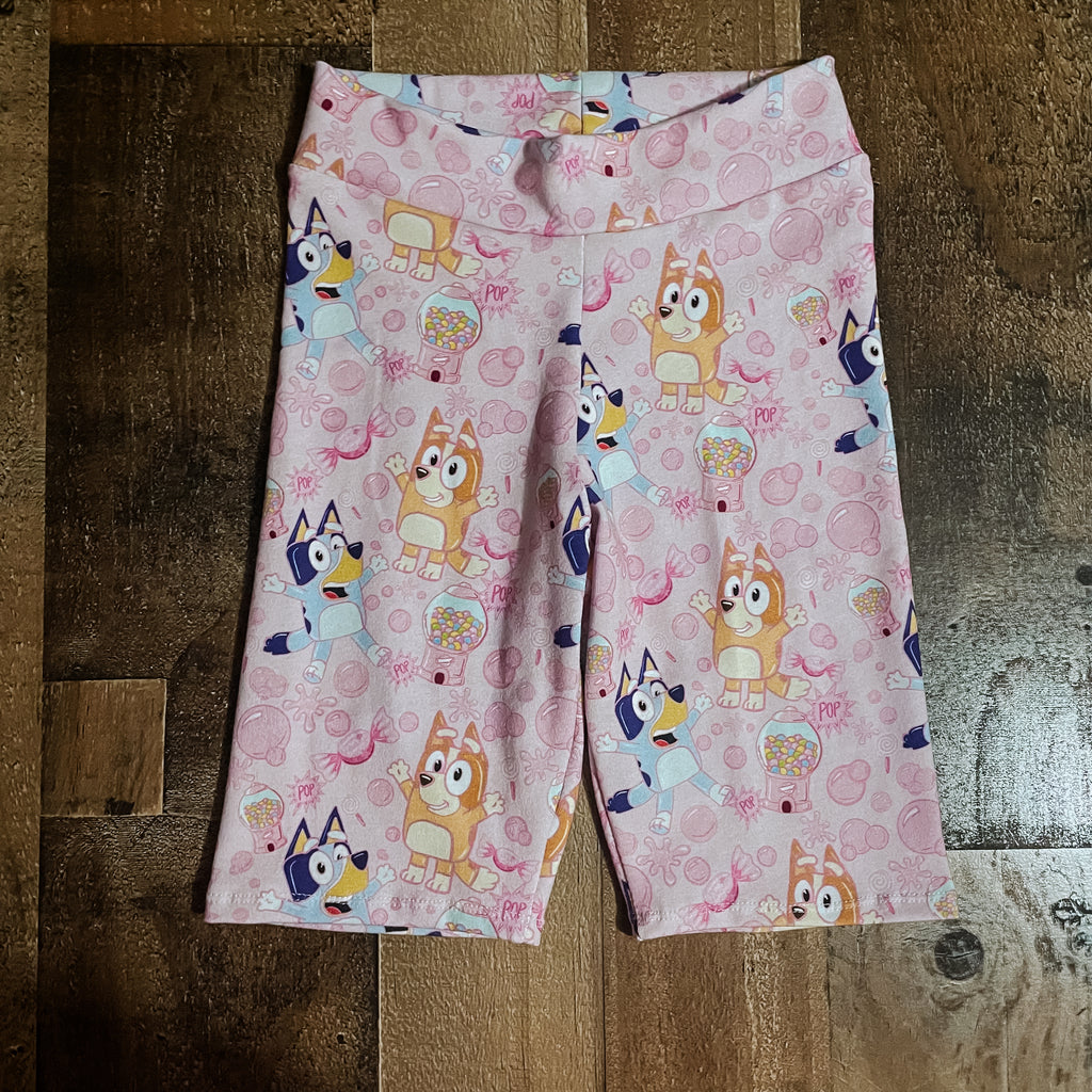 Bubblegum Bluey Biker Shorts