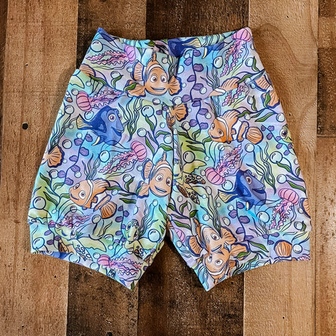 Bubbly Fish Baby & toddler shorts