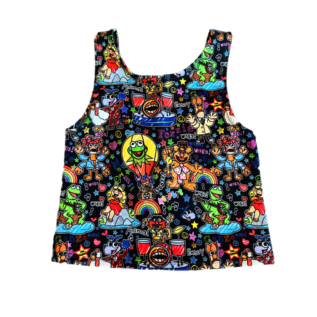 2t Puppets Tank Crop w/2" added to length