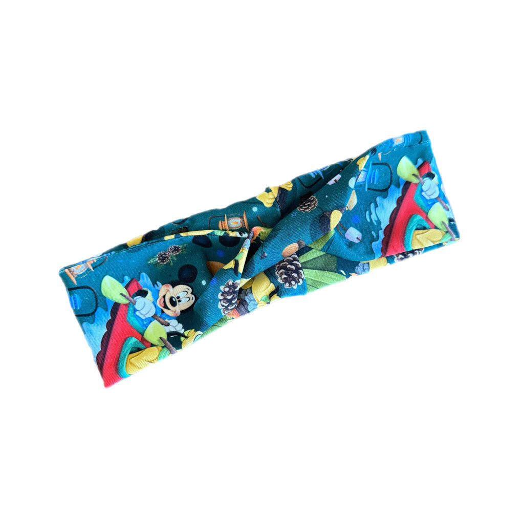 Camping Mouse Headband (twisted style)