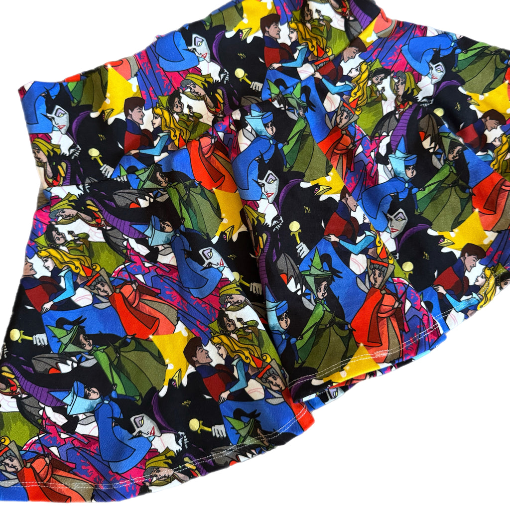 3t Sleeping Princess Skater Skirt