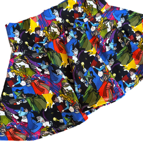 3t Sleeping Princess Skater Skirt