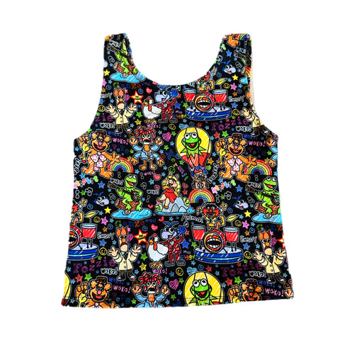 5T Puppets Tank Crop w/2" added to length