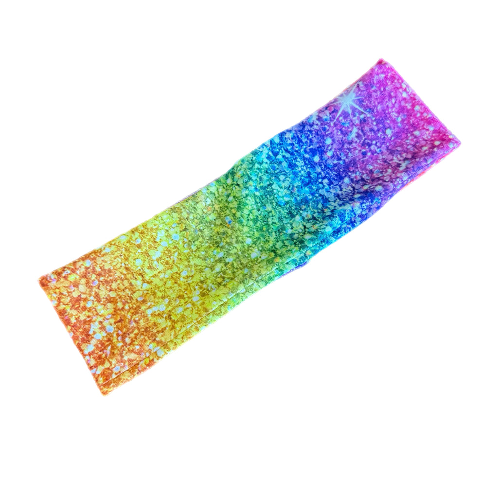 Glitter Rainbow Headband