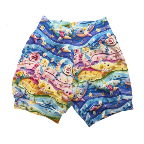 Rainbow Shark Baby & toddler Shorts