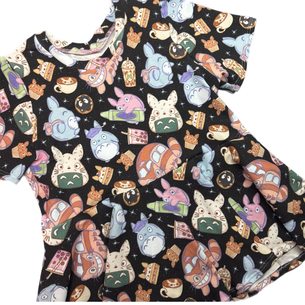 8Y Galaxy Neighbor Peplum top