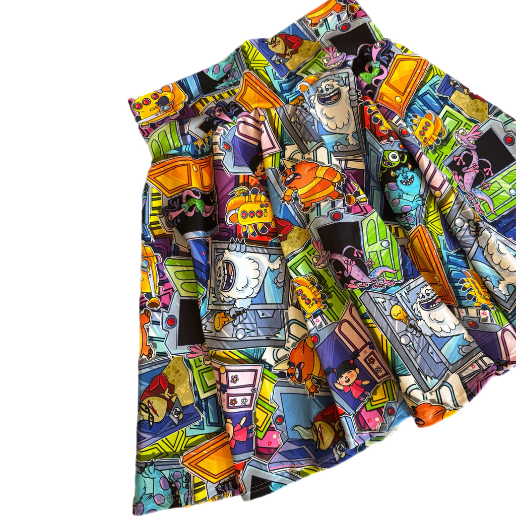 14Y Monster Doors Skater Skirt