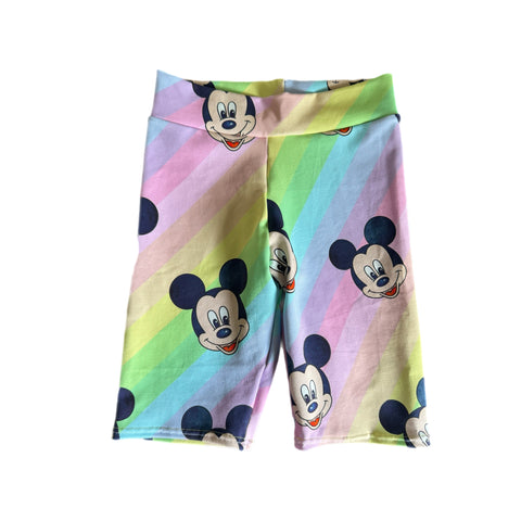 6Y Rainbow Mouse bikers