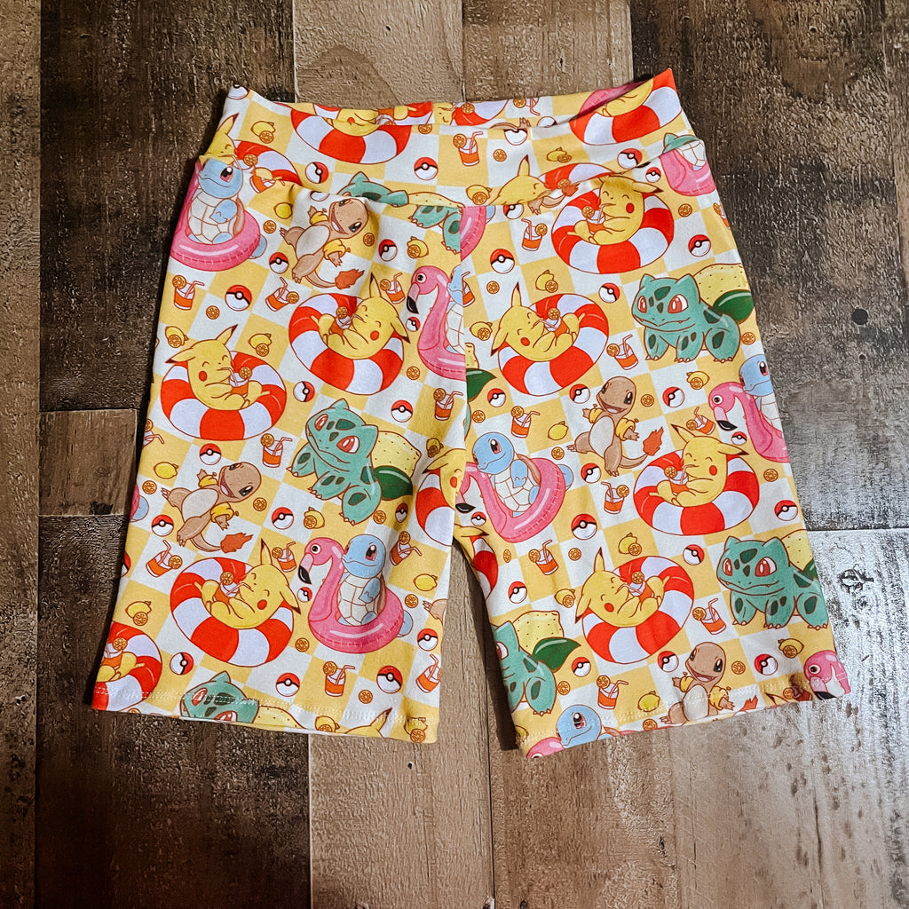 Summer Pokemon Bermuda Shorts