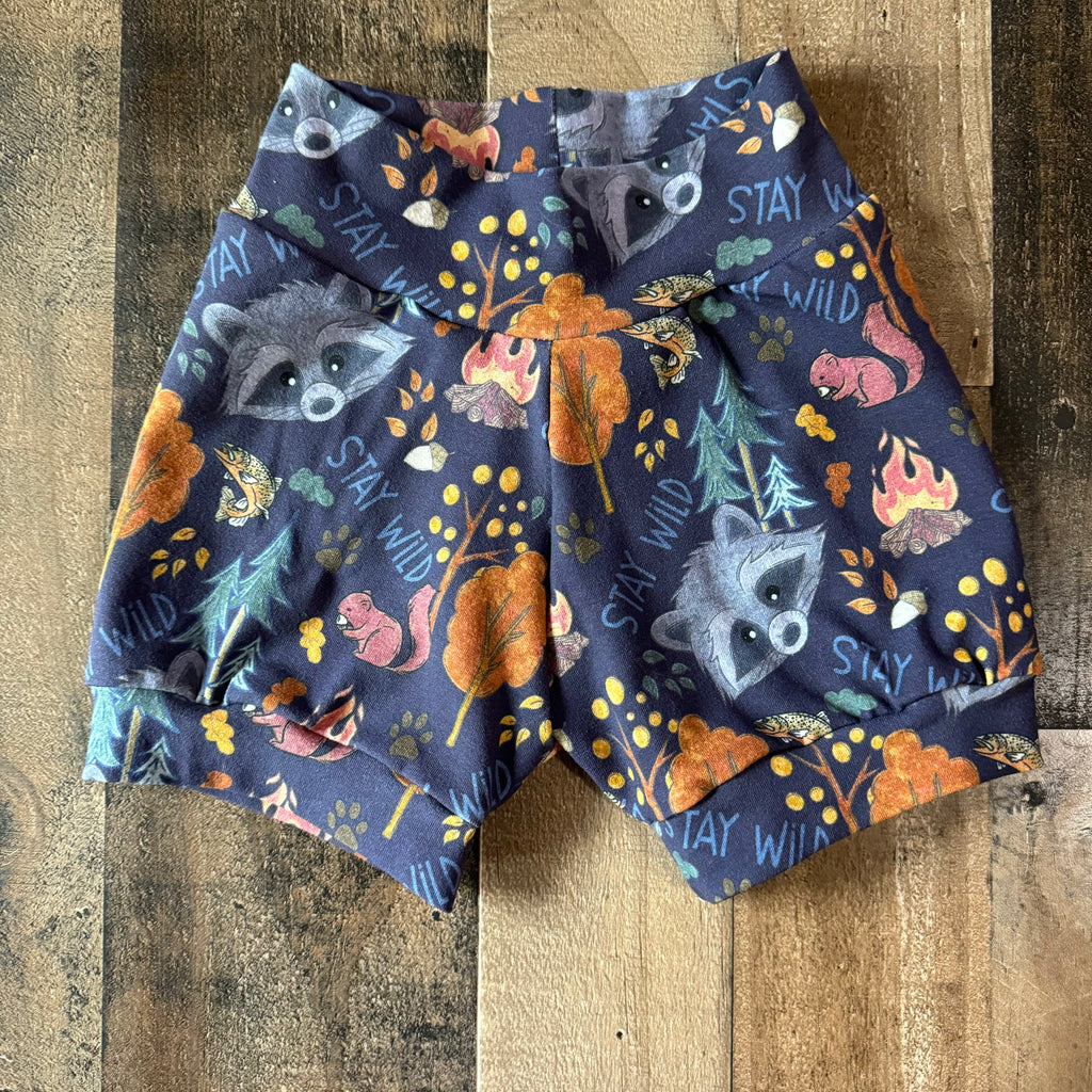 Stay Wild Baby & toddler shorts