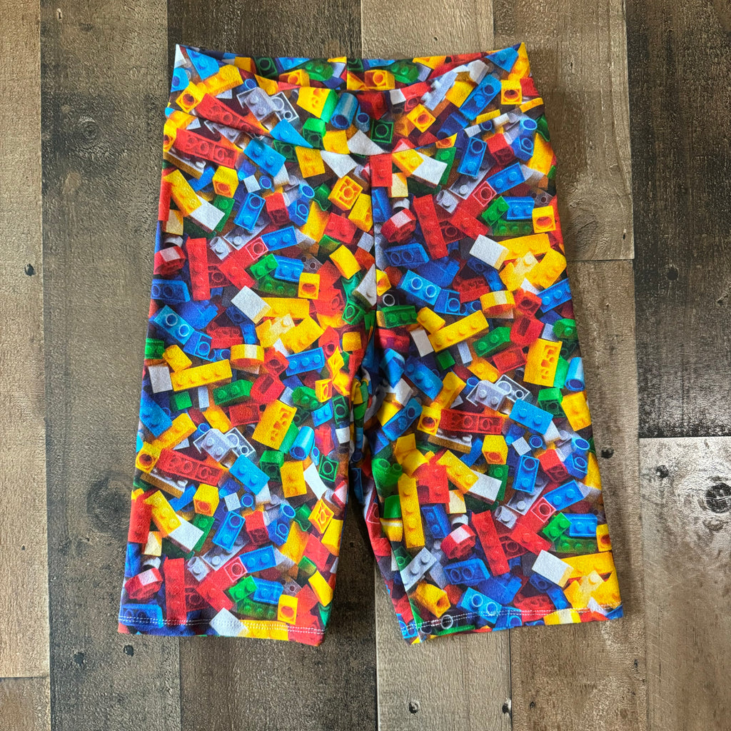 Colorful bricks Bikers