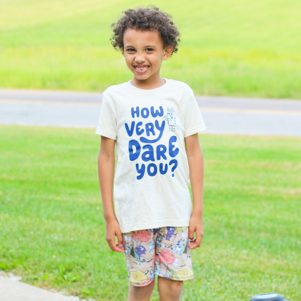 Camping Bluey Bermuda Shorts