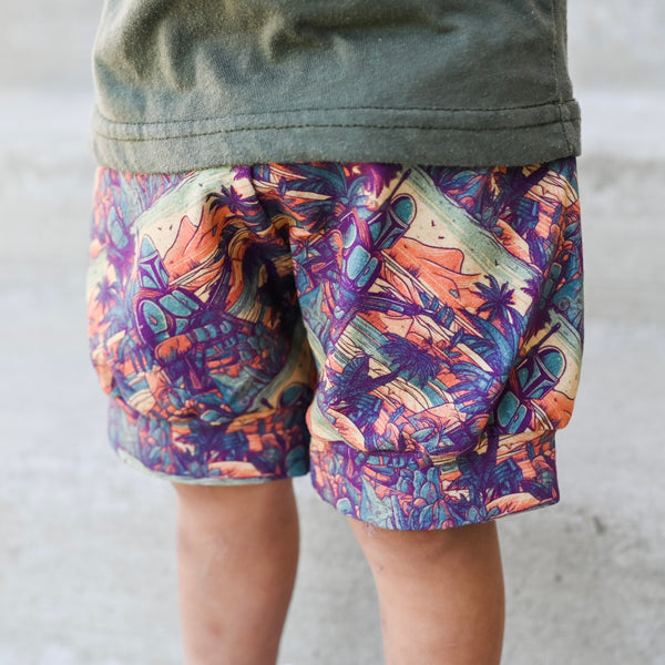 Tropical Mando Baby & toddler shorts