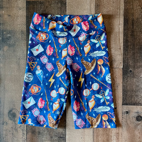 Twilight Wizard Biker Shorts