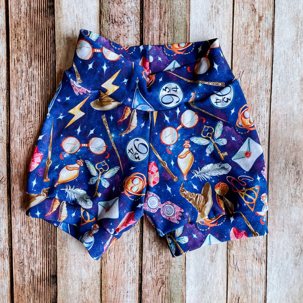 Twilight Wizard Baby & toddler shorts