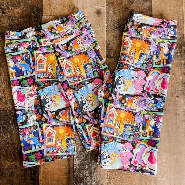 Scrapbook Bluey Biker Shorts