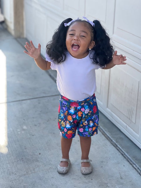 Floral Wonderland Baby & toddler shorts