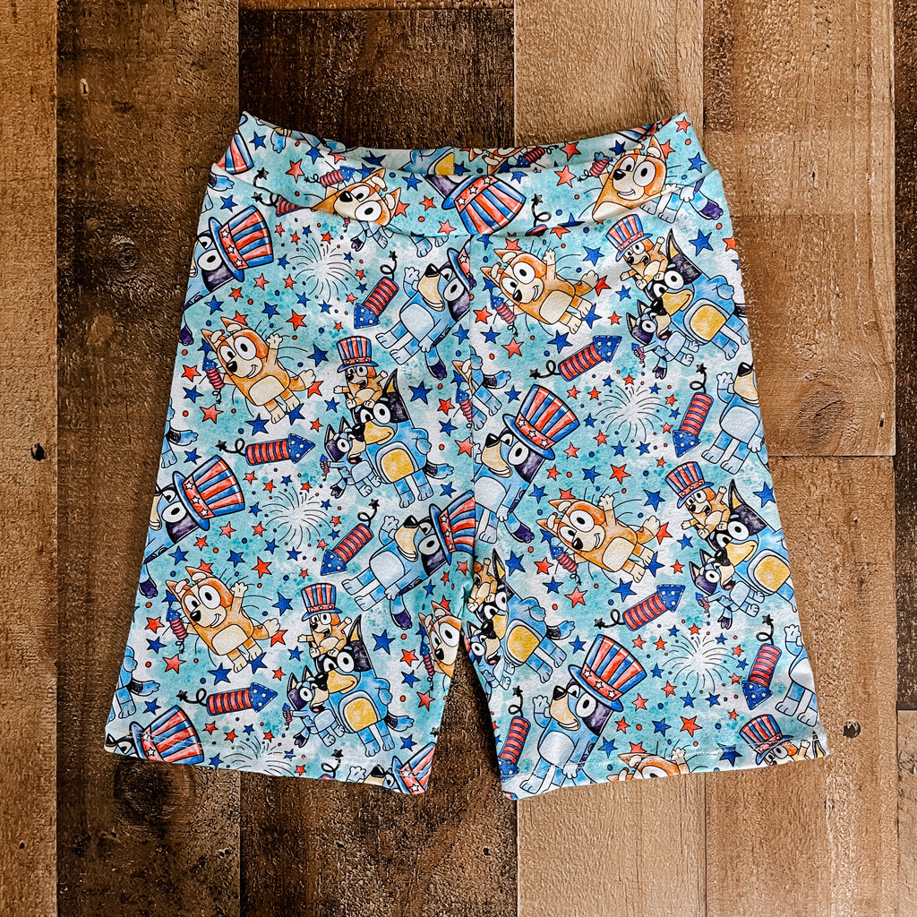 Skyrocket Bluey Bermuda Shorts