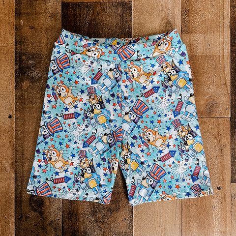 Skyrocket Bluey Bermuda Shorts