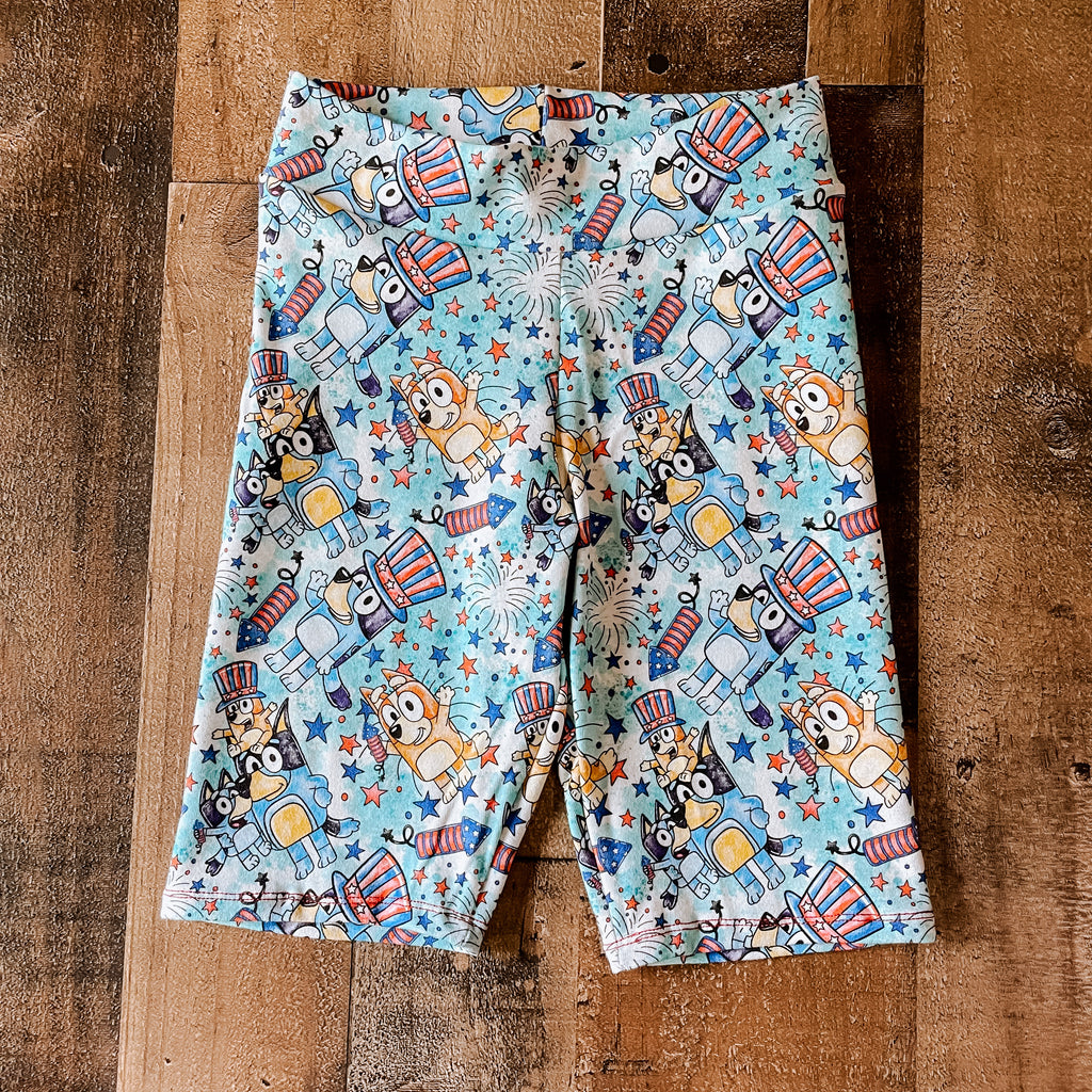 Skyrocket Bluey Biker Shorts