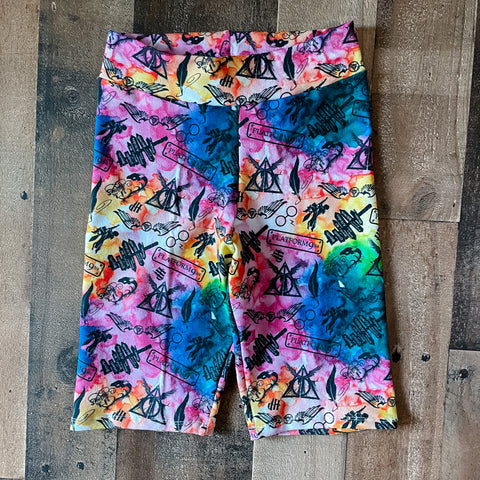 Rainbow wizard Biker Shorts