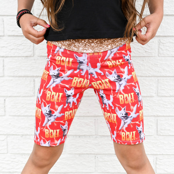 Bolt Biker Shorts