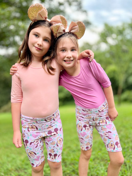 Leopard Pals Biker Shorts