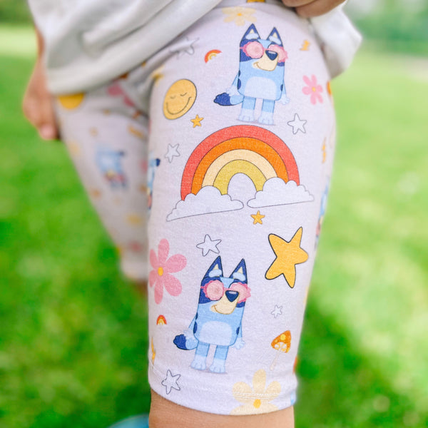 Mushroom Heeler Biker Shorts