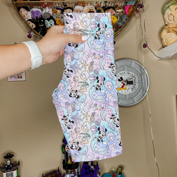 Mermaid Minnie Biker Shorts