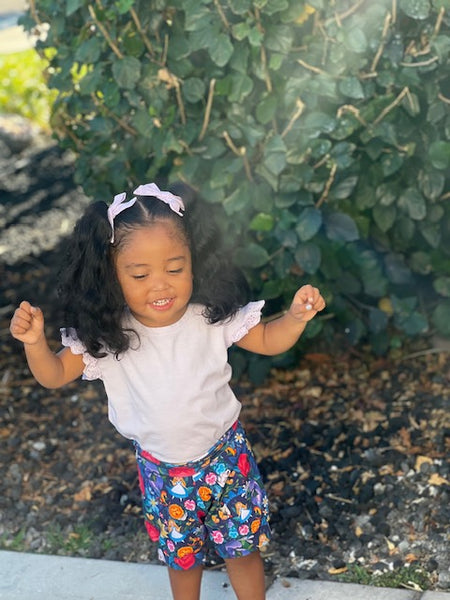 Floral Wonderland Baby & toddler shorts