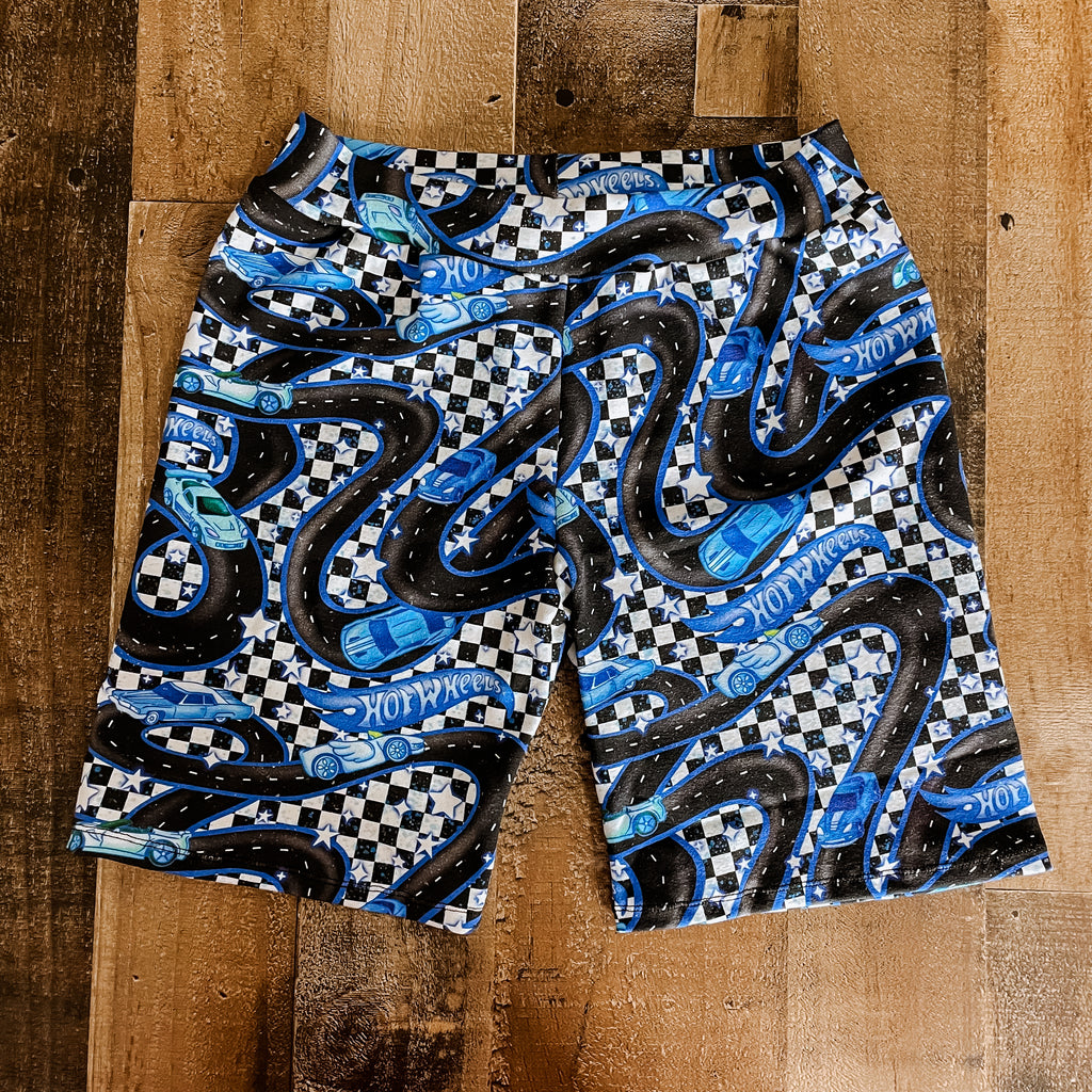Hot Wheels Blue Bermuda Shorts