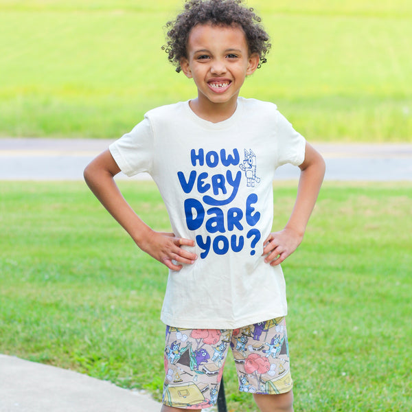 Camping Bluey Bermuda Shorts