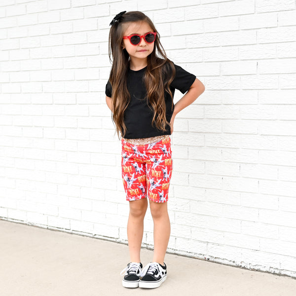 Bolt Biker Shorts
