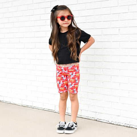 Bolt Biker Shorts